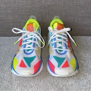 Puma Kids Colorful Geometric Sneakers